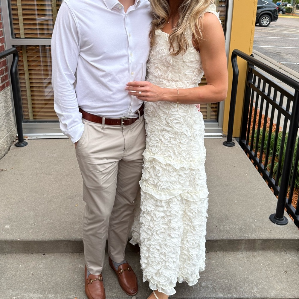 Red Dress Boutique Ivory Maxi Dress - Picture 4 of 6